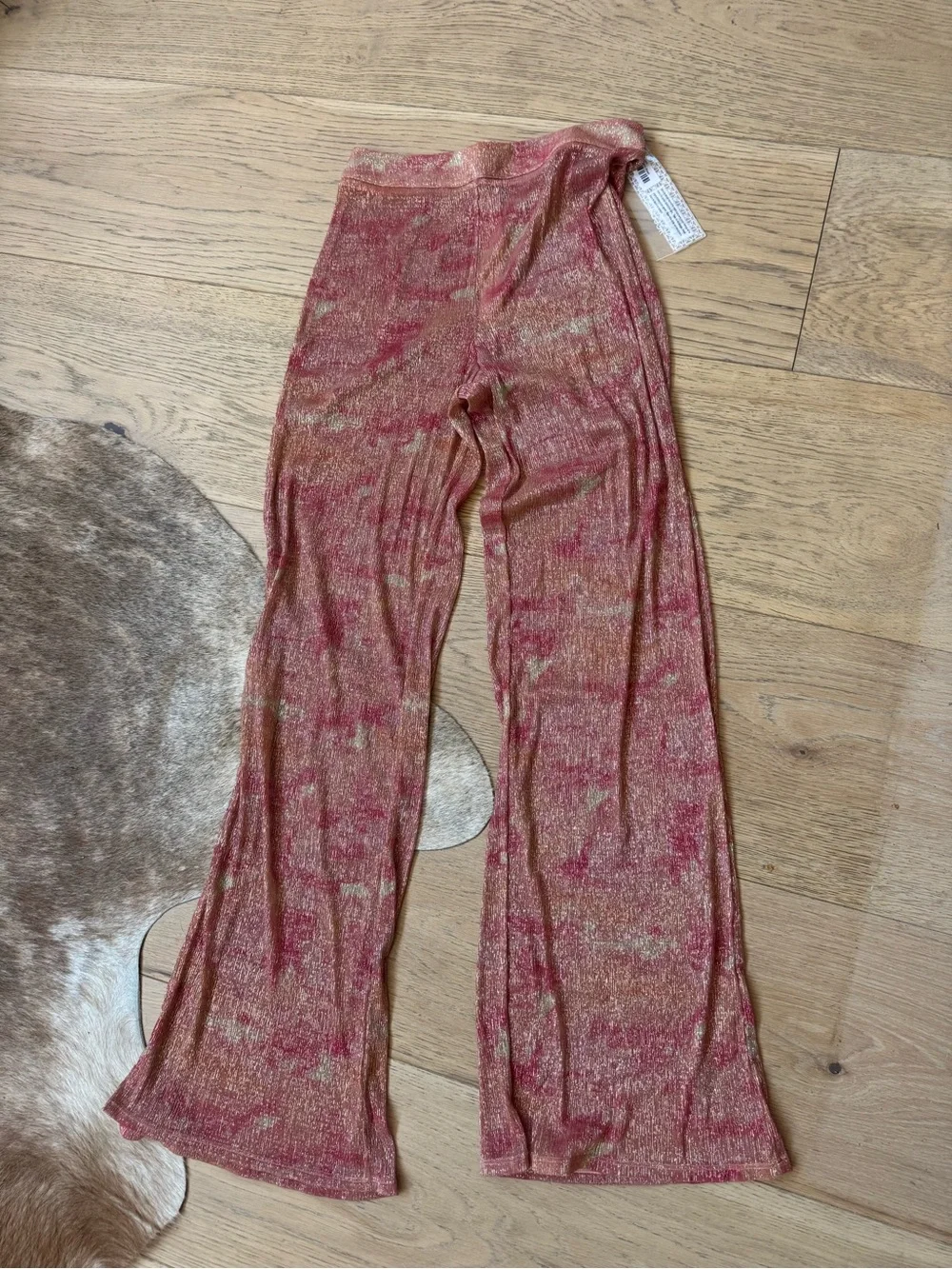 DEVON WINDSOR Canyon Rose Metallic Pink Two-Piece Set
